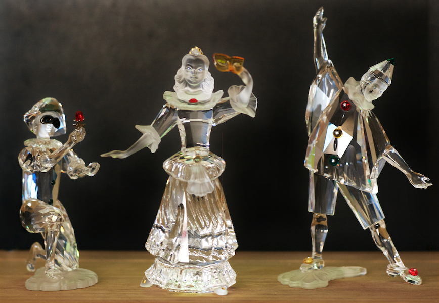 Mary's glass figurines collection